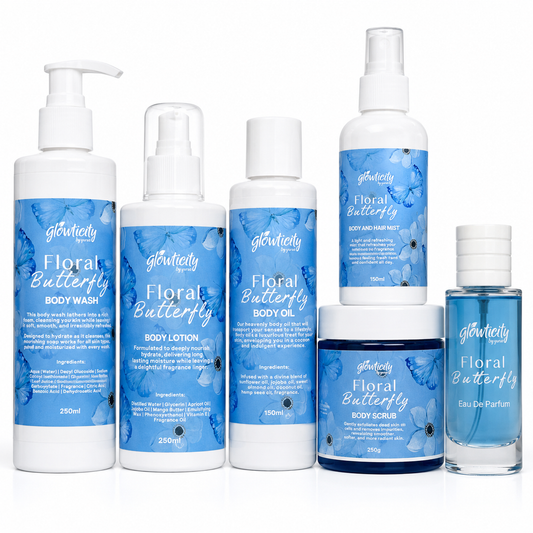 Floral Butterfly Complete Self-Care Package