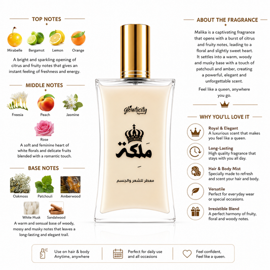 Malika – Hair & Body Perfume