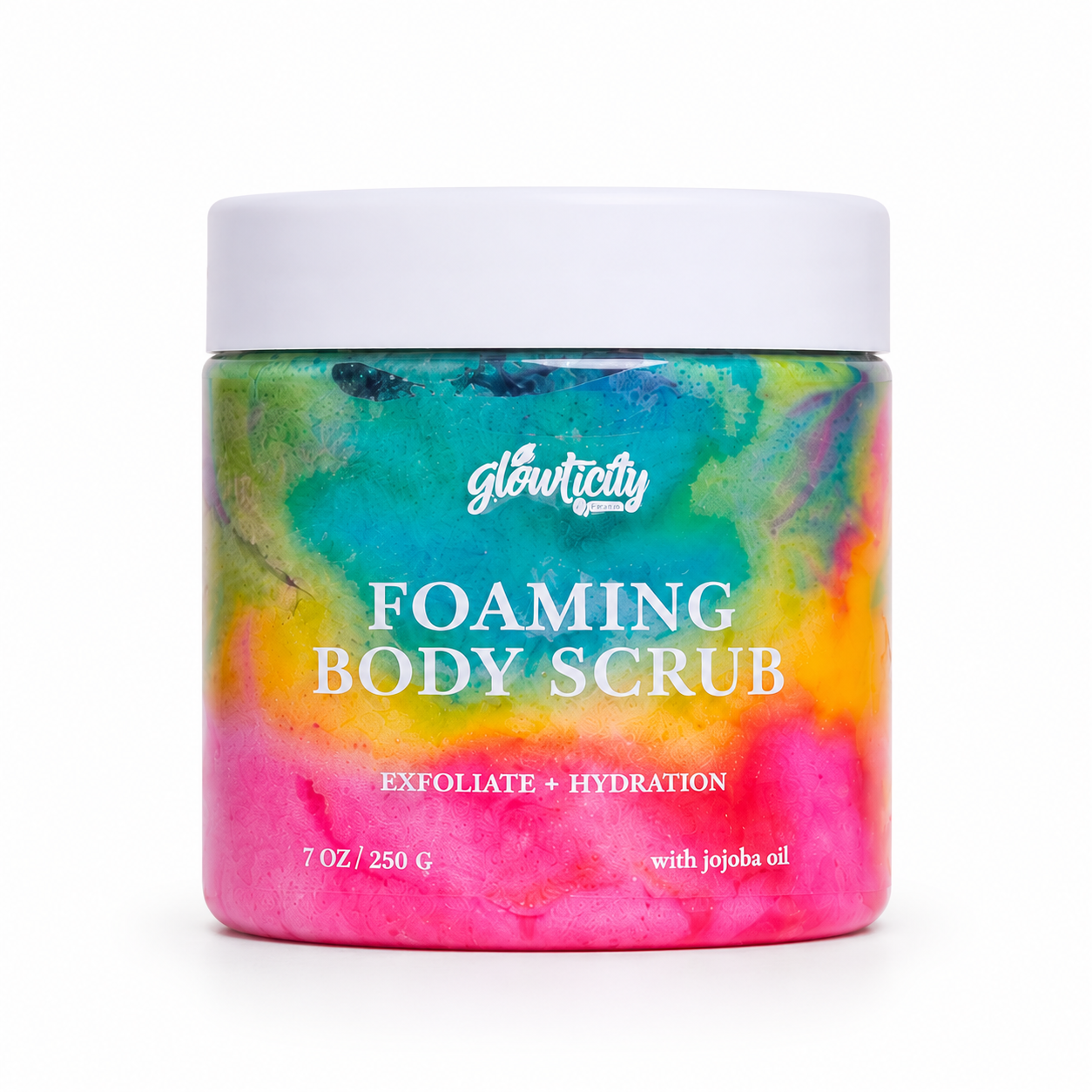 Rainbow Foaming Body Scrub