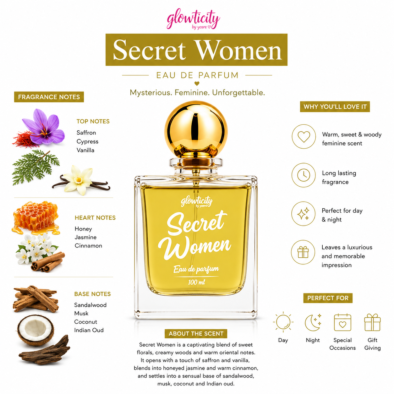 Secret Women Eau de Parfum
