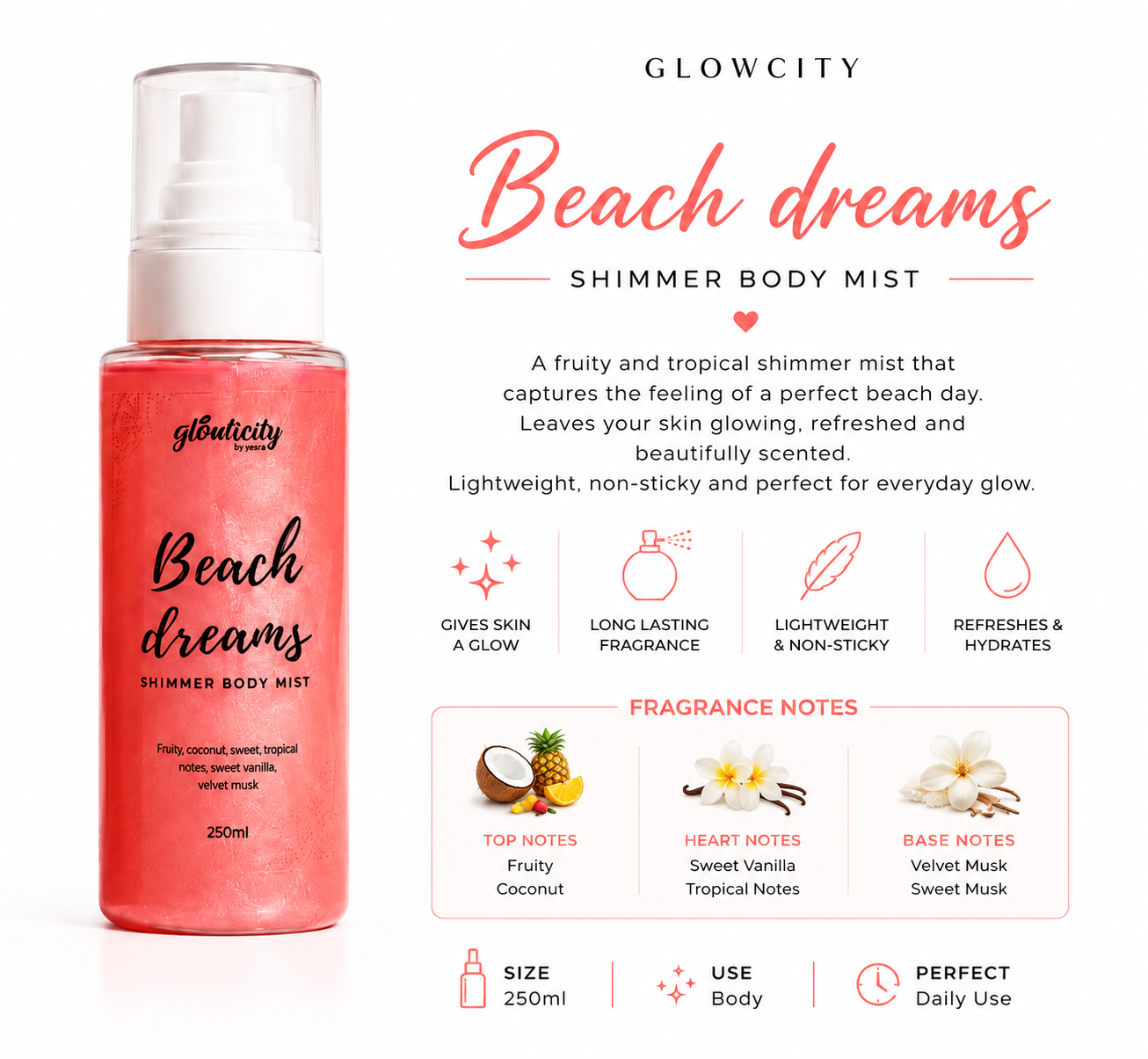 Shimmer Body Mist