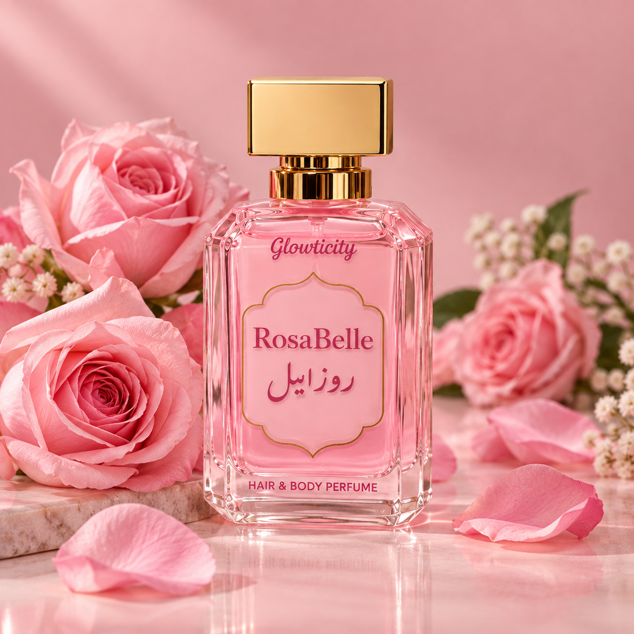 Hair & Body Perfume Trio Gift Box – Eshq, RosaBelle & Fruity Bloom