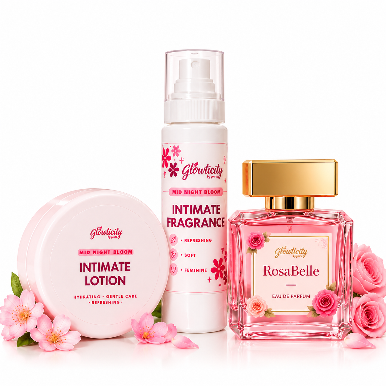 Midnight bloom trio