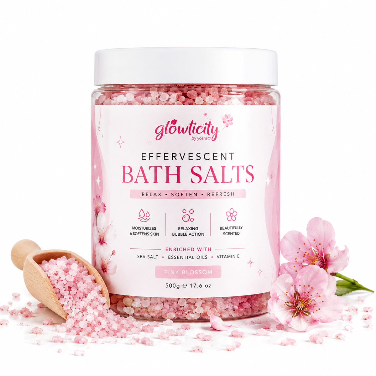 Effervescent Bath Salts