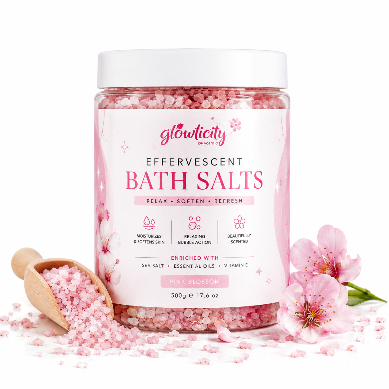 Effervescent Bath Salts