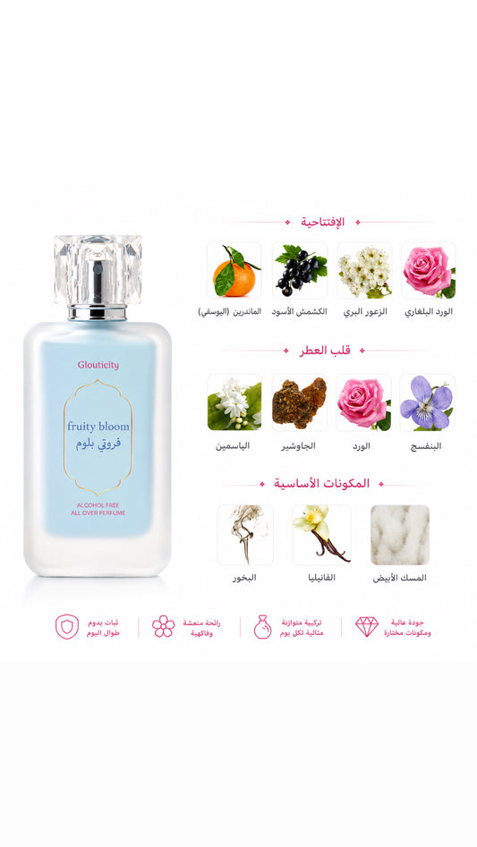 Fruity Bloom – Alcohol Free All Over Perfume