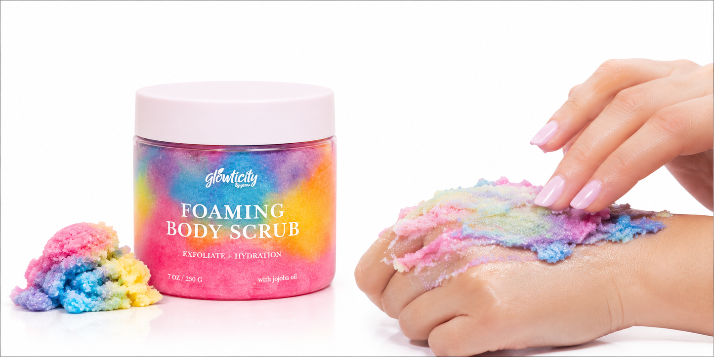 Glowticity Foaming Body Scrub