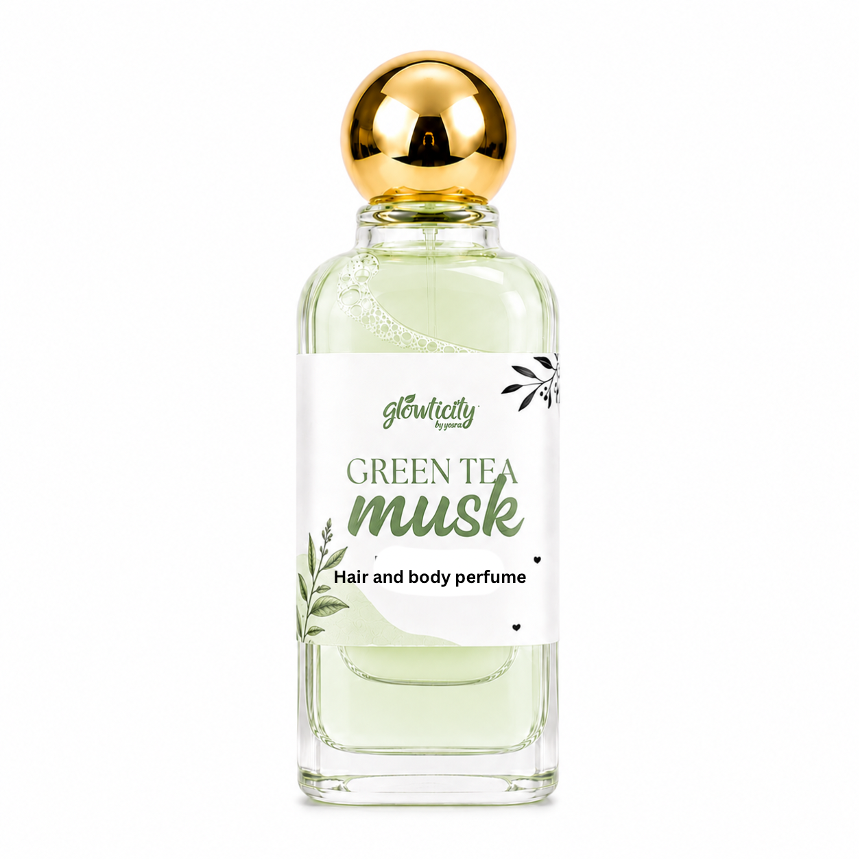 Musk & Oud Hair & Body Perfume – Green Tea Musk