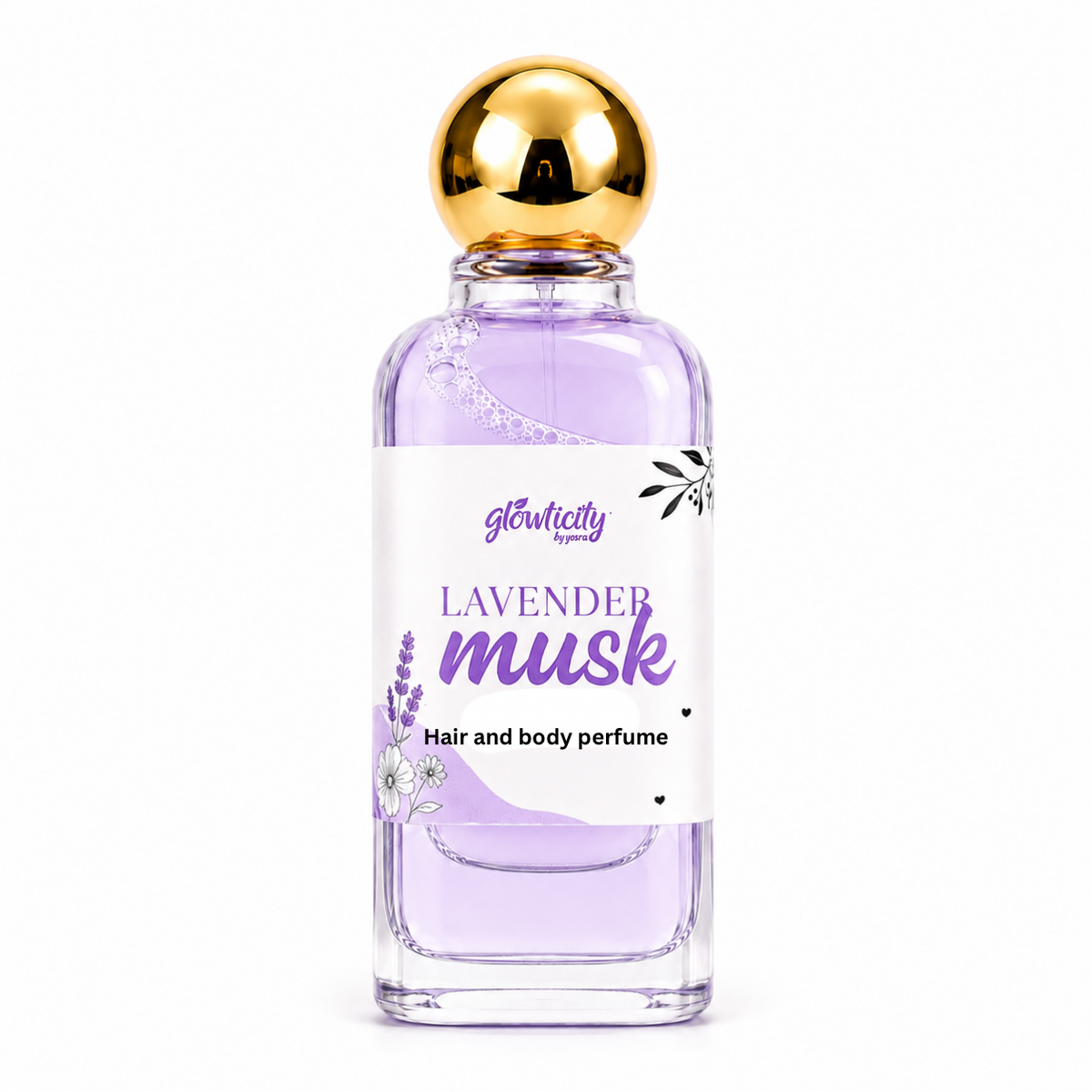 Musk & Oud Hair & Body Perfume – Lavender Musk