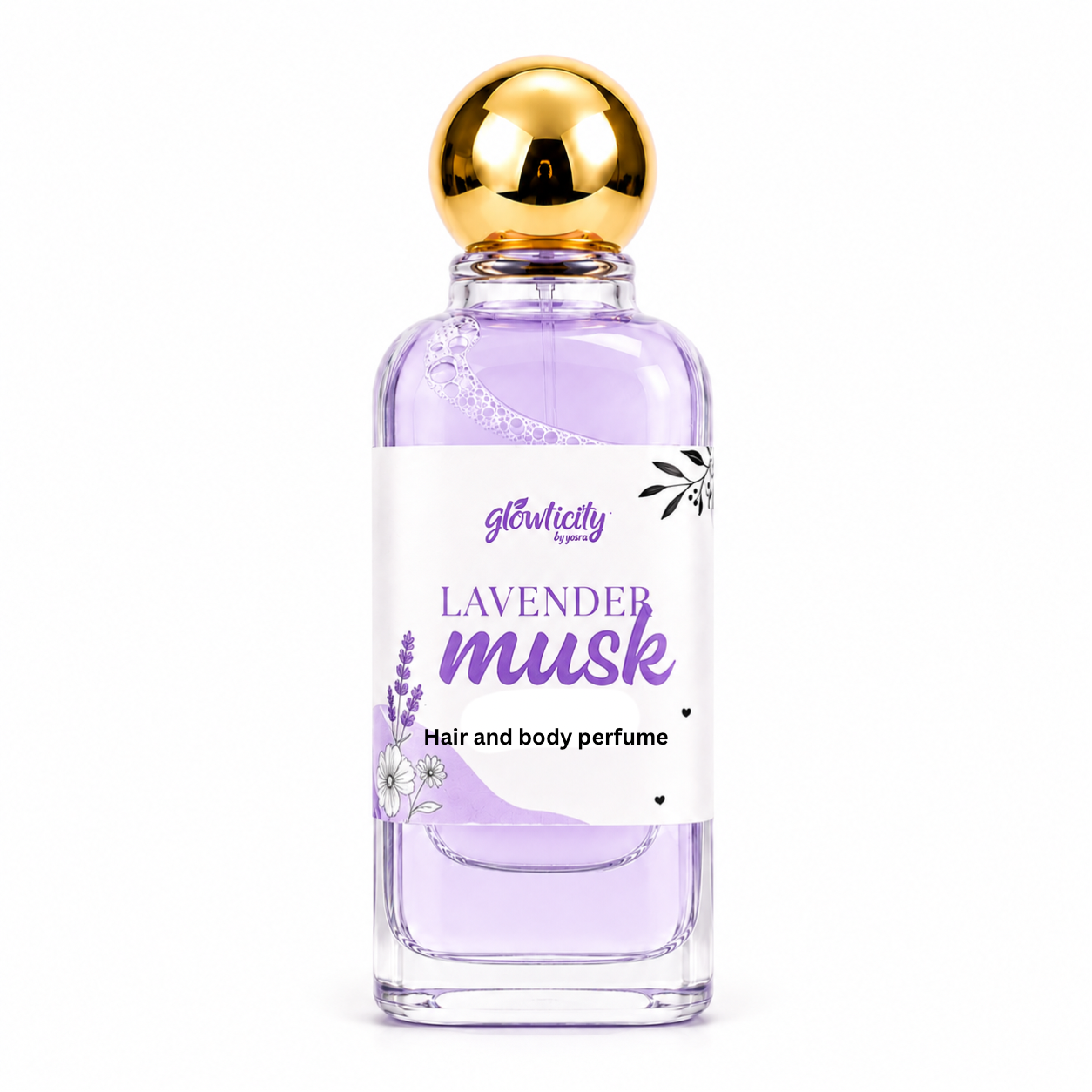 Musk & Oud Hair & Body Perfume – Lavender Musk