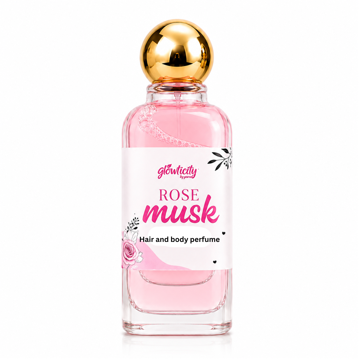 Musk & Oud Hair & Body Perfume – Rose Musk