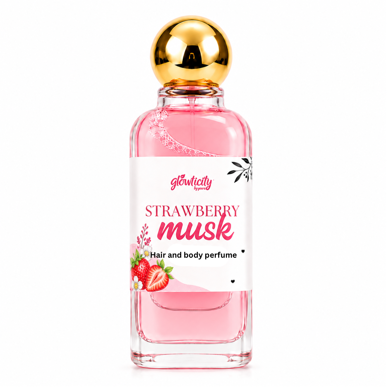 Musk & Oud Hair & Body Perfume – Strawberry