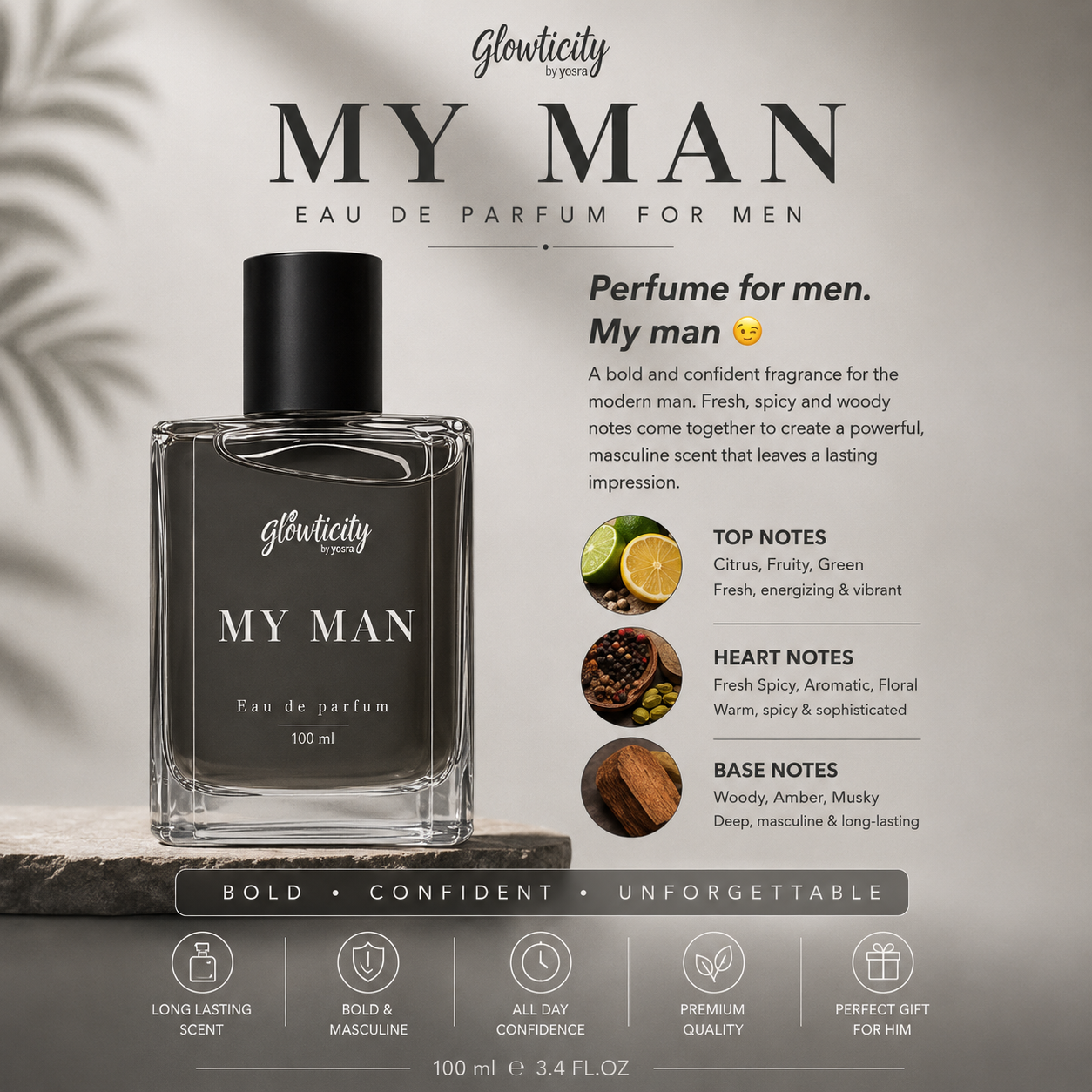 My Man – Eau de Parfum for Men