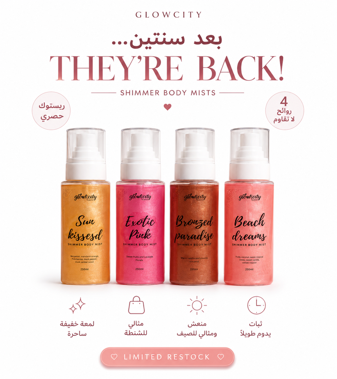 Shimmer Body Mist
