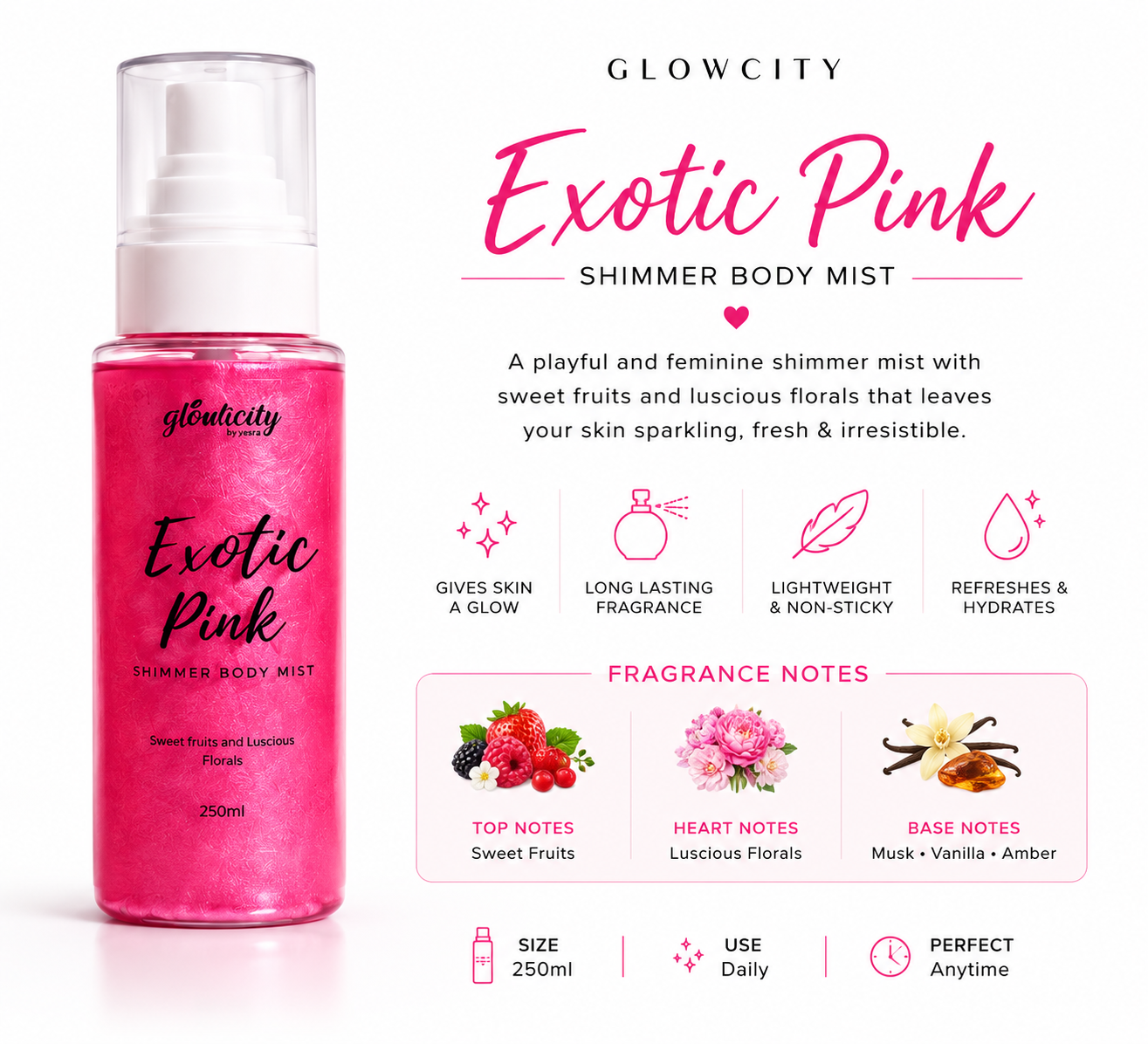 Shimmer Body Mist