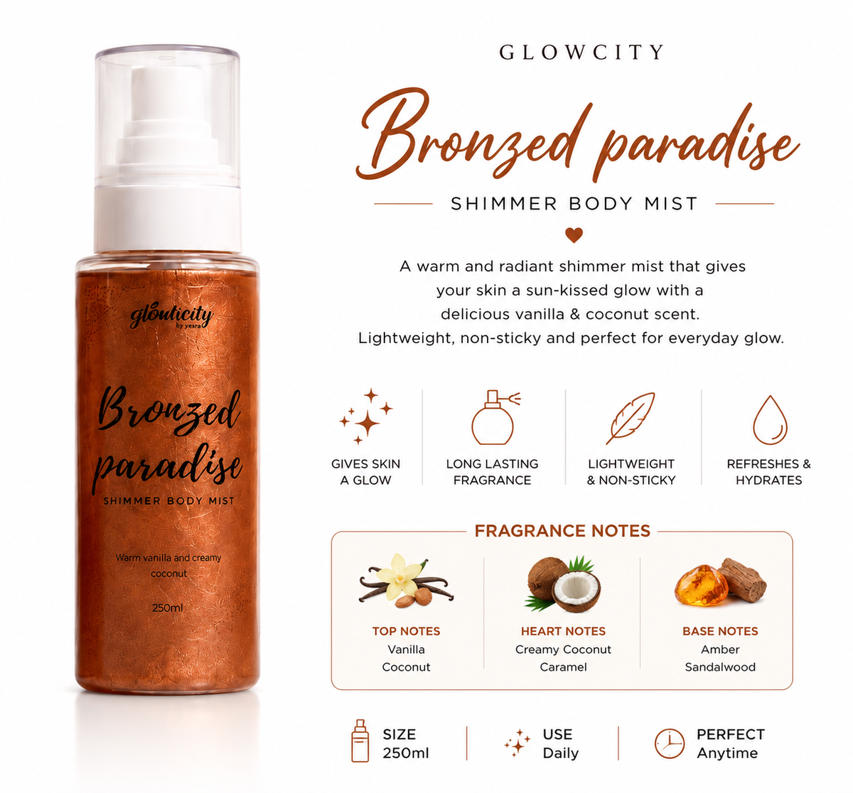 Shimmer Body Mist