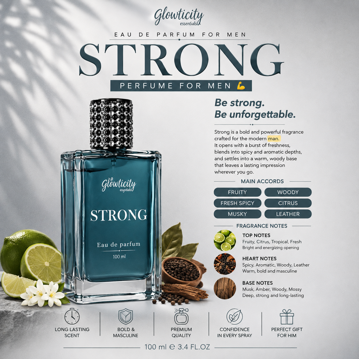 Strong – Eau de Parfum for Men